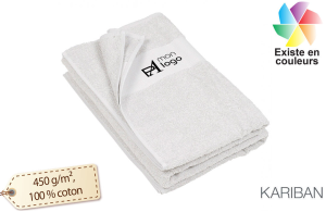 Serviette de bain promotionnelle personnalisée avec logo 