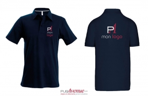 Polo enfant personnalisé Kariban couleur