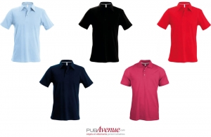 Polo enfant personnalisé Kariban couleur