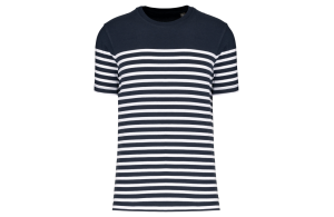 T-shirt marinière pour homme en coton Bio