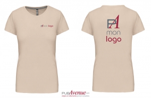 T-shirt premium femme kariban 190 personnalisé