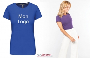 T-shirt premium femme kariban 190 personnalisé