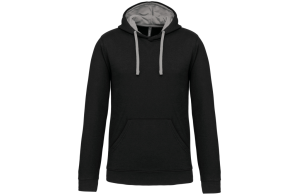 Sweat à capuche contrastée personnalisé pour homme