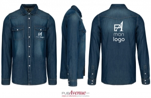 Chemise country pour homme personnalisée