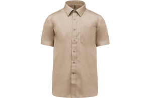 Chemise homme à manches courtes personnalisée