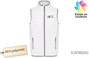 Doudoune sans manche homme Kariban personnalisée