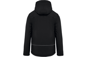 Veste softshell homme personnalisée à doublure micropolaire