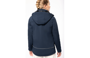 Veste softshell femme personnalisée à doublure micropolaire