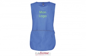 Blouse de travail personnalisée pour femme de ménage