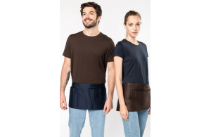 Tablier court de serveur personnalisé
