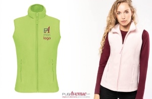 Gilet polaire personnalisé femme Premium kariban