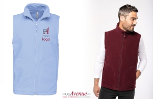 Gilet polaire personnalisé homme Premium kariban