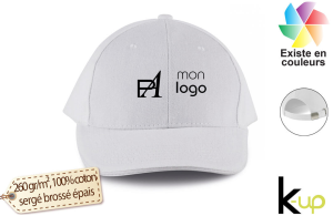Casquette sandwich Authentique personnalisée à visière contrastée 6 panneaux