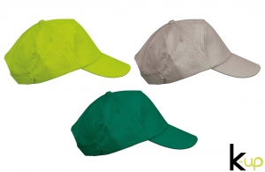 Casquette publicitaire Bahia k-up 7 panneaux personnalisée