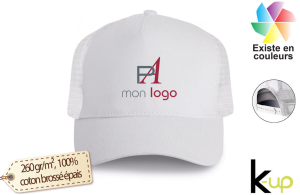 Casquette trucker filet personnalisée