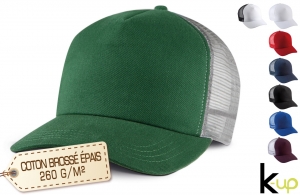 Casquette trucker filet personnalisée