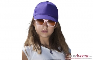 Casquette publicitaire enfant basic 5 panneaux personnalisée