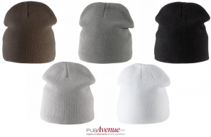Bonnet tricoté personnalisé à doublure polaire