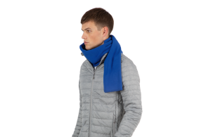 Écharpe micro polaire personnalisée ultra chaude anti boulochage