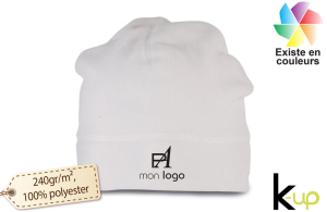 Bonnet personnalisé en micro polaire