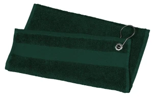 Serviette golf personnalisée avec mousqueton