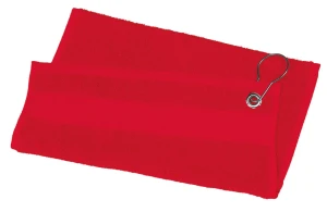 Serviette golf personnalisée avec mousqueton