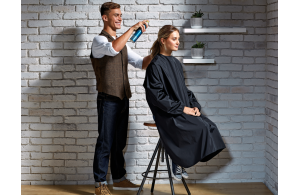 Blouse personnalisée pour salon coiffure