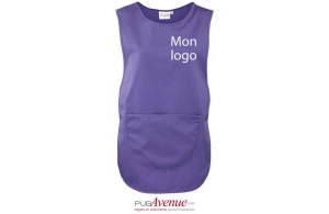 Blouse de travail personnalisée pour salon de beauté et spa