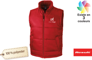 Blouson sans manche déperlant Result personnalisé