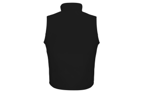 Bodywarmer pour homme en softshell léger personnalisé