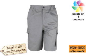 Short à multiples poches fonctionnelles personnalisé avec logo 