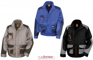 Veste de travail personnalisée Result professionnel à multipoche