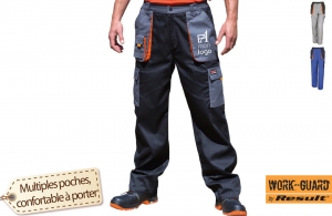 Pantalon personnalisé professionnel Result multipoches