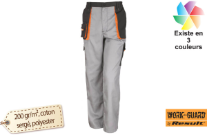 Pantalon professionnel à multipoches personnalisé avec logo 