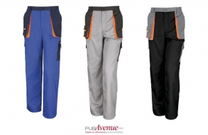 Pantalon personnalisé professionnel Result multipoches