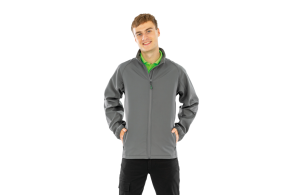 Veste softshell personnalisée homme Result en PET recyclée