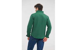 Veste softshell personnalisée homme Russell haute performance