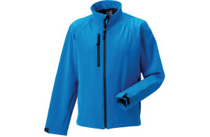 Veste softshell personnalisée homme Russell haute performance