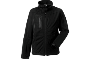 Veste softshell mixte grand froid à thermorégulation imperméable personnalisée
