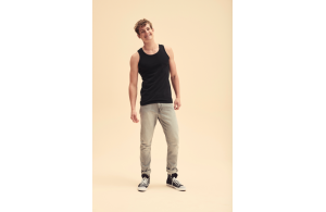 Débardeur blanc pour homme personnalisé