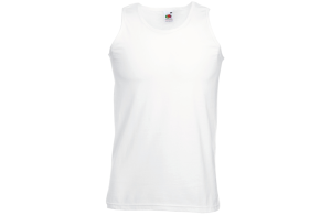 Débardeur blanc pour homme personnalisé