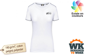 T-shirt de travail pour femme kariban Day To Day personnalisé