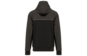 Veste softshell de travail bicolore 3 couches bionic finish unisexe