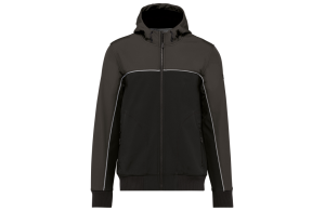 Veste softshell de travail bicolore 3 couches bionic finish unisexe
