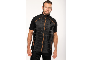 Bodywarmer de travail kariban Day To Day bi-matière unisexe