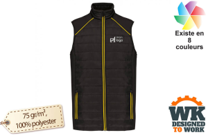 Bodywarmer de travail kariban Day To Day publicitaire personnalisé avec logo