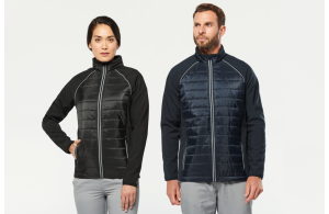 Doudoune de travail kariban Day To Day bi-matière unisexe