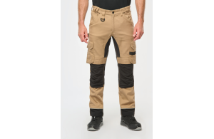 Pantalon de travail personnalisé écoresponsable à multipoche