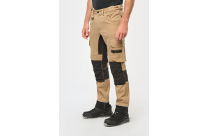 Pantalon de travail personnalisé écoresponsable à multipoche