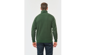 Sweat polaire zippé personnalisé à fibre bio kariban workwear Designed